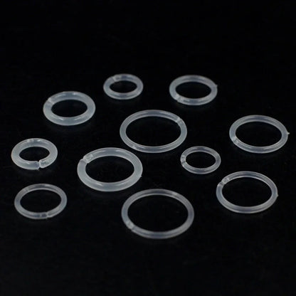 1 Piece Lip Rings Hawaiian Tropical Classic Style Circle Arylic Ear Cartilage Rings & Studs Nose Rings & Studs