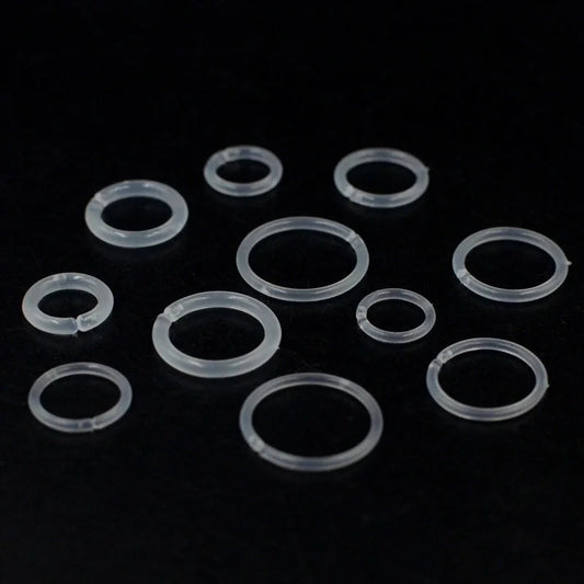 1 Piece Lip Rings Hawaiian Tropical Classic Style Circle Arylic Ear Cartilage Rings & Studs Nose Rings & Studs