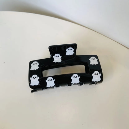 Halloween Cartoon Style Women's Color Block Arylic Polishing Hair Claws