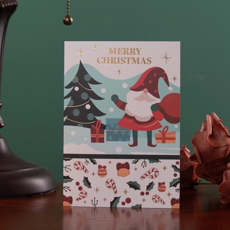 Christmas Classic Style Letter Holiday Card