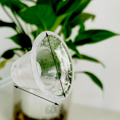 10 Pieces Transparent Round Ball Snowflake Small Five-star Christmas Tree Light String Accessories Five-pointed Star Tree Top Star Christmas Decoration