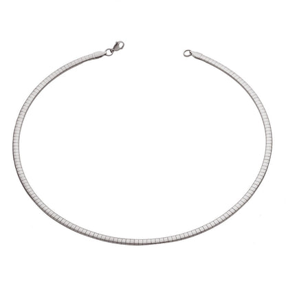 Basic Modern Style Classic Style Geometric Titanium Steel Plating Choker