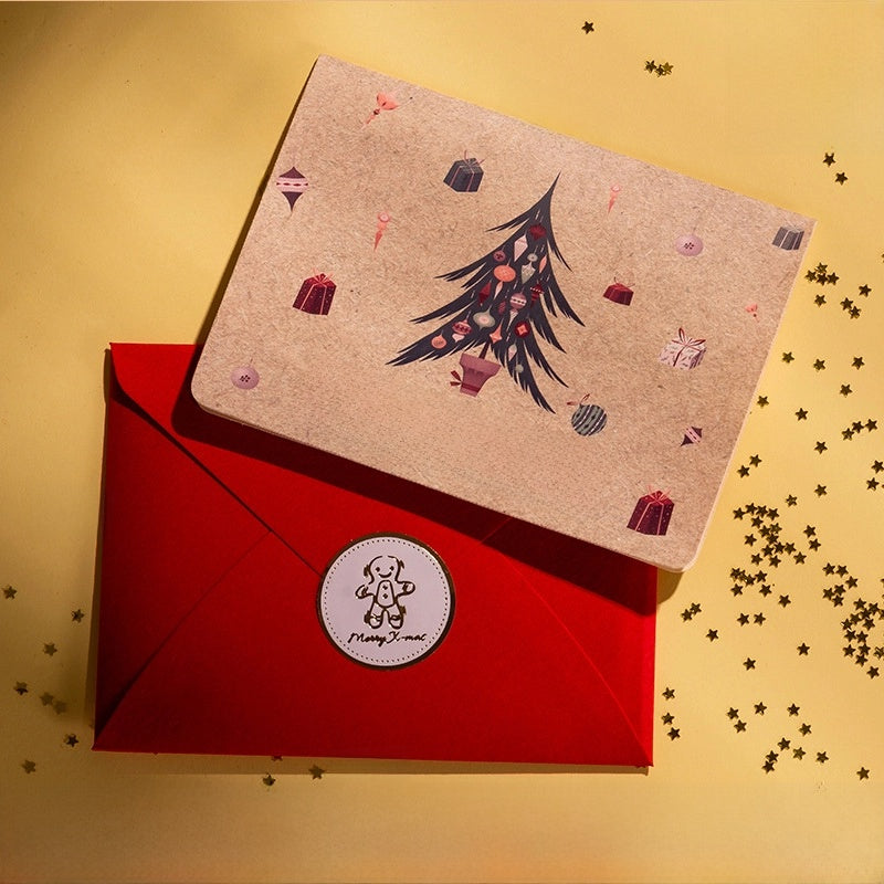 Christmas Minimalist Letter Christmas Card