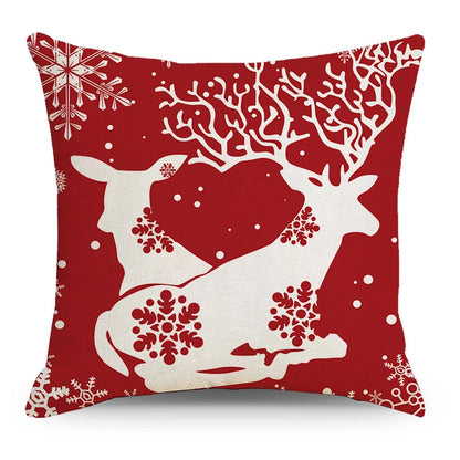 Christmas Combination Pillow Case New Home Sofa Decoration Cushion Pillow Case Manufacturers