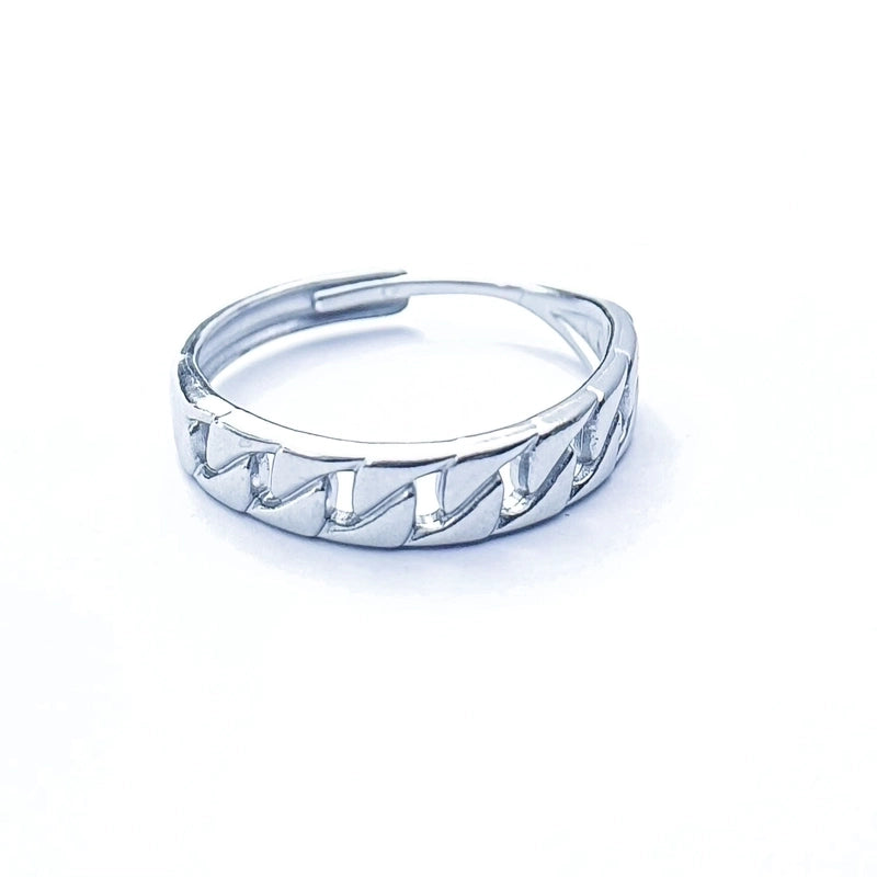 Minimalist Heart Shape Titanium Steel Open Rings