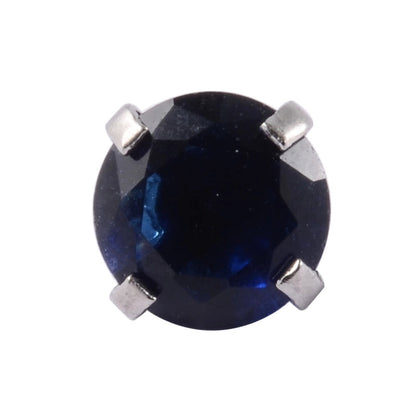 Stainless Steel Heart Labret Round Zircon Stud Earrings With Diamond XINGX Labret Lip Ring 2-5mm Zircon Earrings Accessories