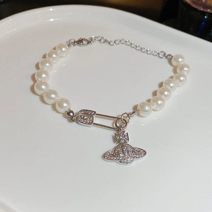 Fashion Star Heart Shape Butterfly Artificial Pearl Bracelets