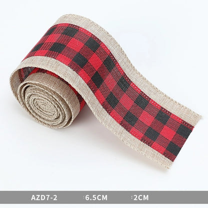 Christmas Casual Sweet Christmas Tree Car Imitated Hemp Party Festival Decorative Props