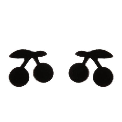 1 Pair Fashion Heart Shape Flower Plating 304 Stainless Steel 18K Gold Plated Stainless Steel Earrings