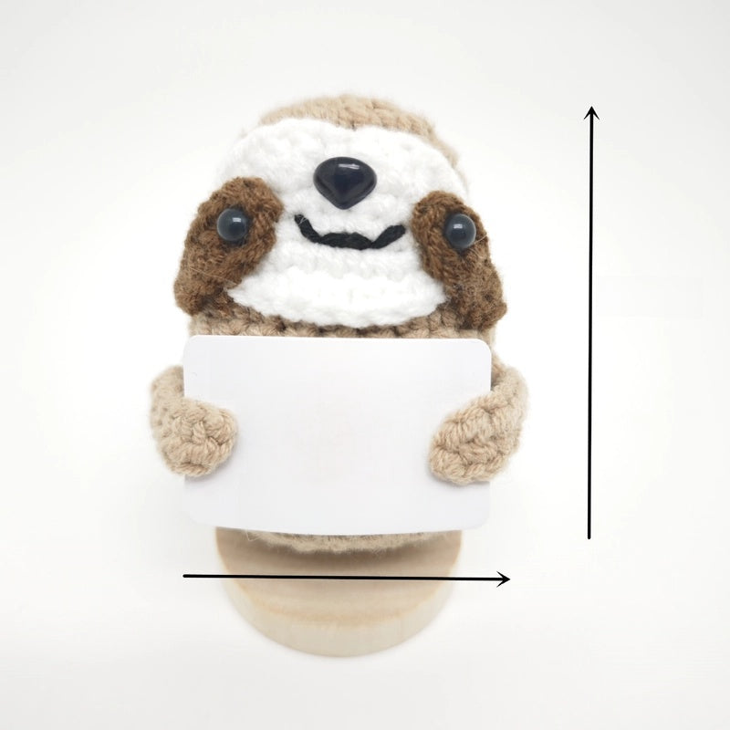 Cute Animal Fruit Vegetable Yarn Ornaments Artificial Decorations