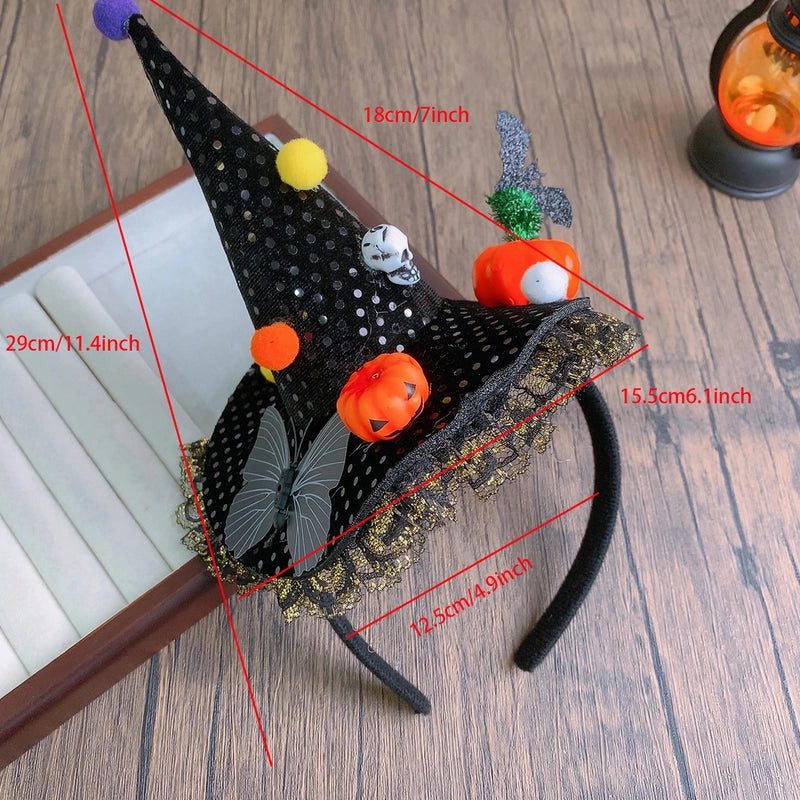 Halloween Cute Funny Pumpkin Witches Knot Skull Fabric Holiday Daily Party