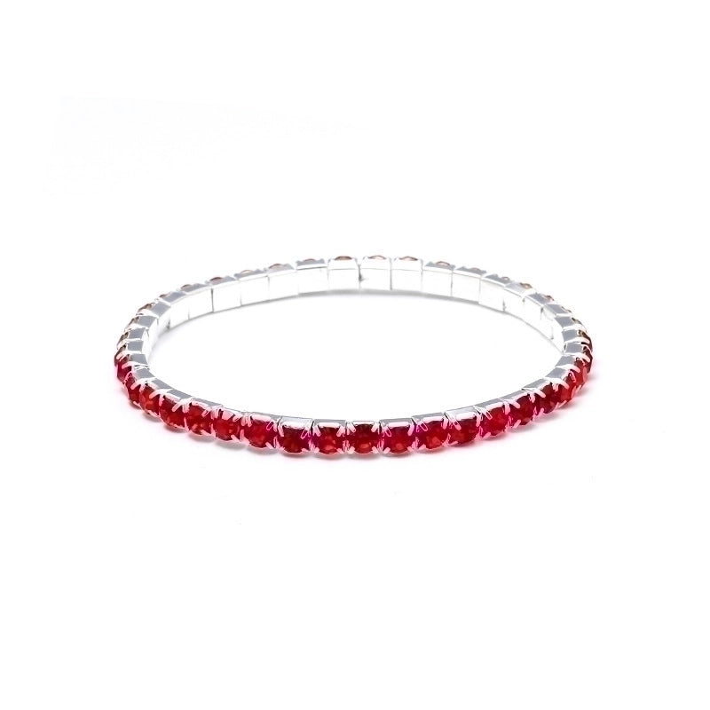 Minimalist Geometric Crystal Rhinestone Gem Bracelets