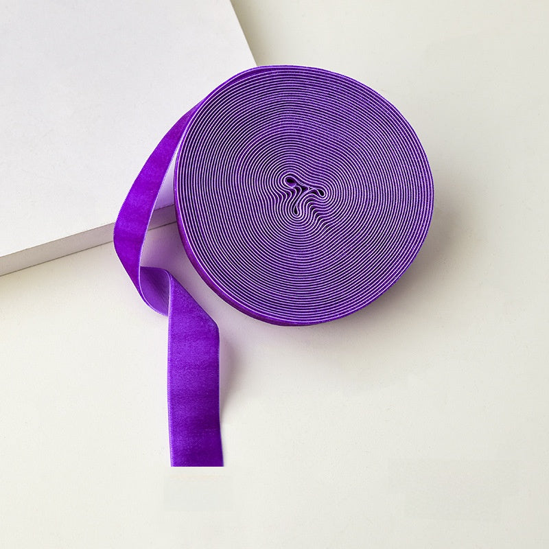 Christmas Velvet Ribbon Gift Wrapping Christmas Diy Bow Tie Christmas Tree Decoration