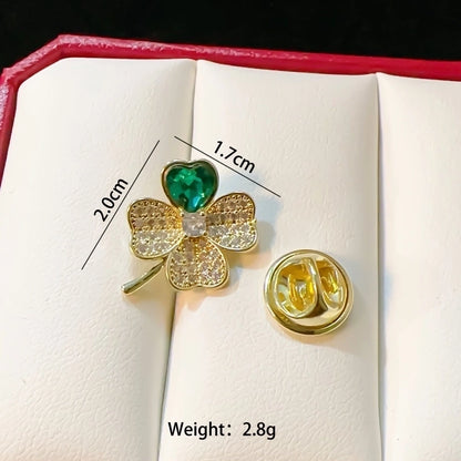 Sweet Pin Rabbit Swan Snowflake Copper Plating Women's Brooches