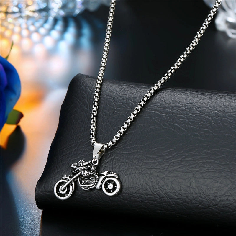 Retro Skull Alloy Plating Halloween Unisex Necklace