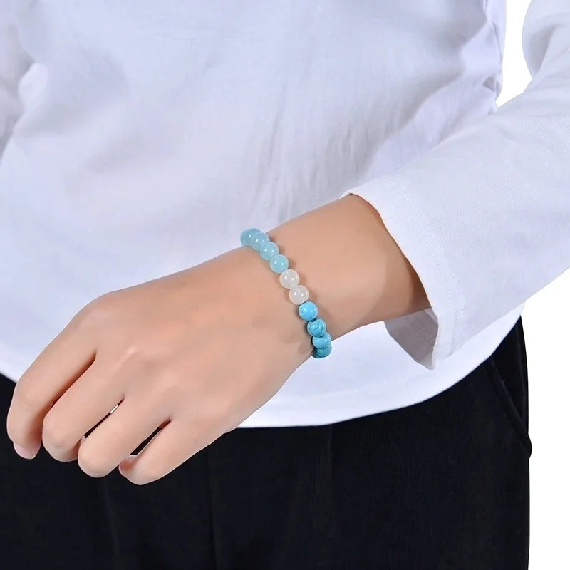 Handmade Round Natural Stone Bracelets In Bulk