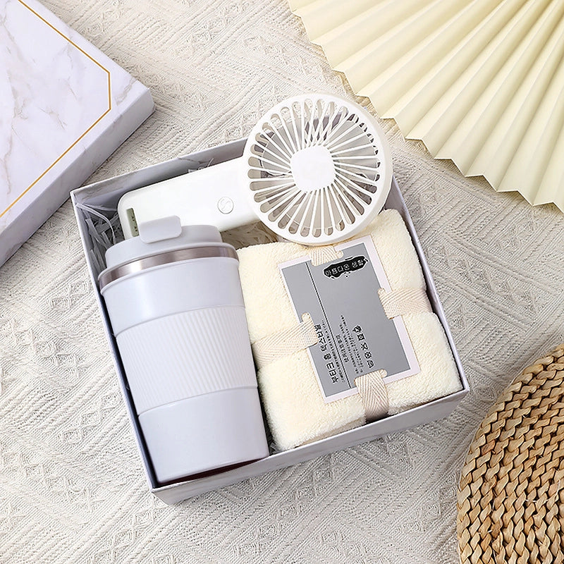 Business Gift Set Women's Day Gift Employee Activity Insulated Cup Umbrella Suitable For Clients