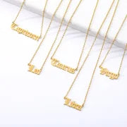 Basic Minimalist Classic Style Constellation 304 Stainless Steel Plating Pendant Necklace