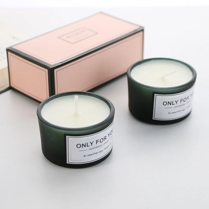 Set Round Cup Essential Oil Aromatherapy Candle Cup Christmas Accessories Candy Box Gift Accompanying Gift Box Birthday