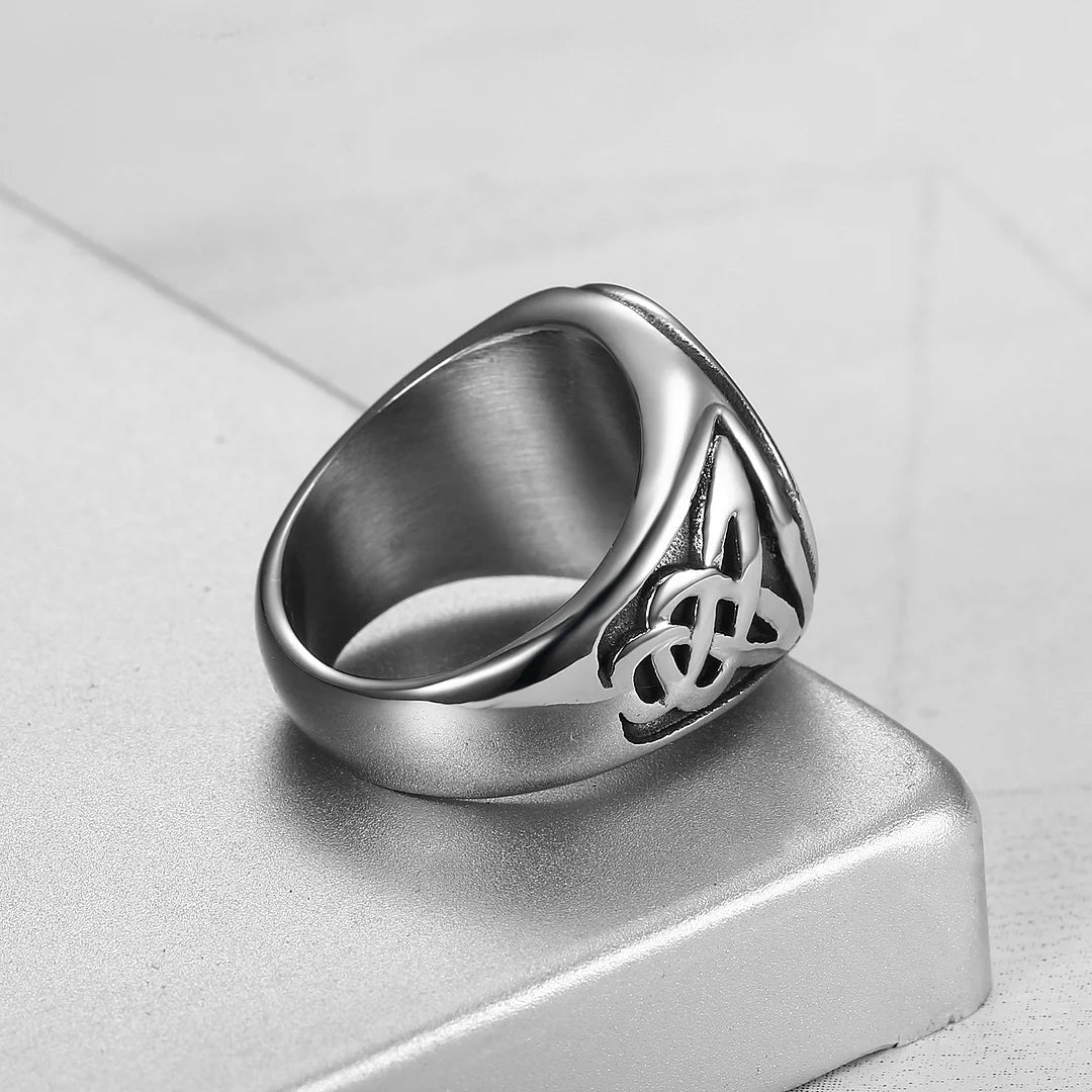 Vintage Style Tree 304 Stainless Steel Unisex Rings