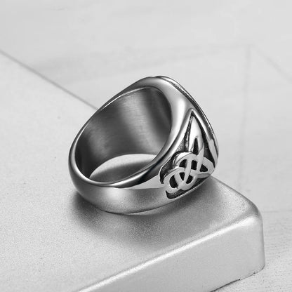 Vintage Style Tree 304 Stainless Steel Unisex Rings