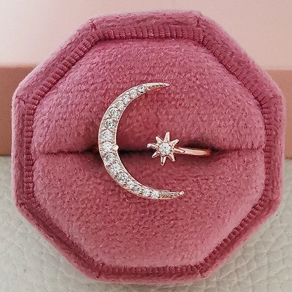 1 Piece Fashion Butterfly Copper Inlay Zircon Open Ring