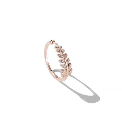 Minimalist Solid Color Copper Plating Inlay Artificial Diamond Rings 1 Piece