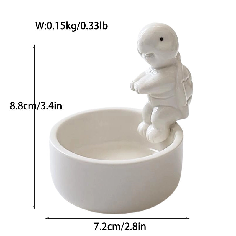 Halloween Cute Santa Claus Ghost Cat Ceramics Candlestick