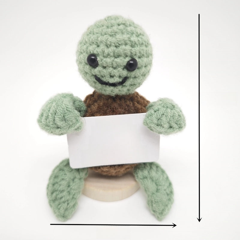 Cute Animal Fruit Vegetable Yarn Ornaments Artificial Decorations