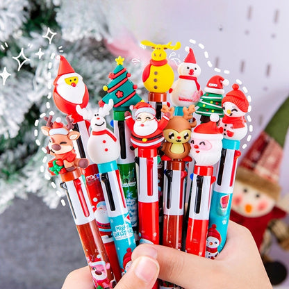 Christmas Cute Cartoon Plastic Party Party Packs