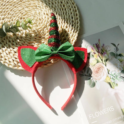 Christmas Cartoon Style Christmas Hat Plastic Christmas Costume Props