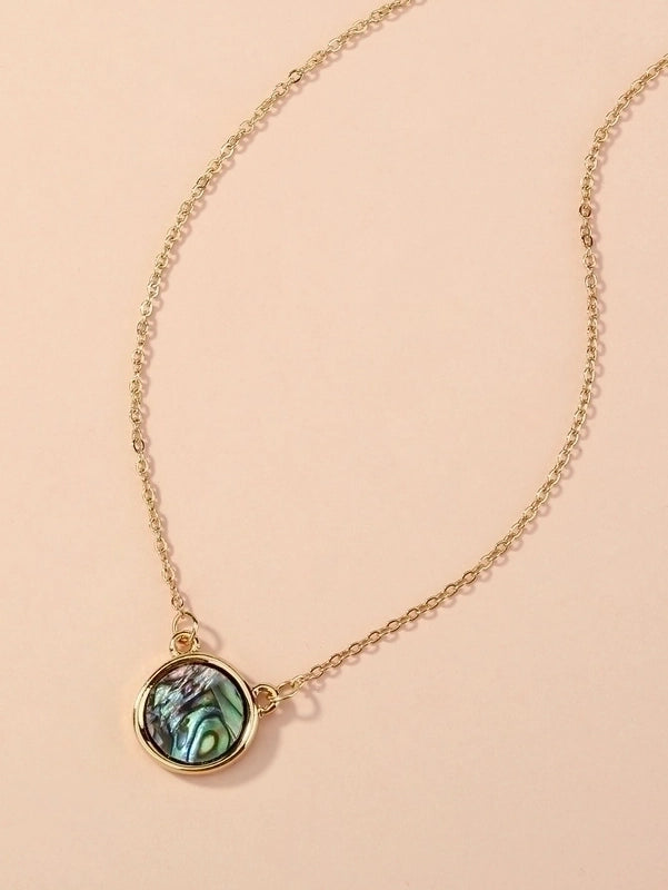 Copper Hip-Hop Retro Polishing Solid Color Snake Necklace