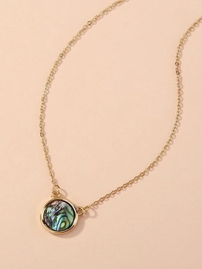 Copper Hip-Hop Retro Polishing Solid Color Snake Necklace