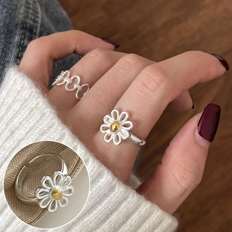 Vintage Style Bow Knot Copper Plating Open Rings