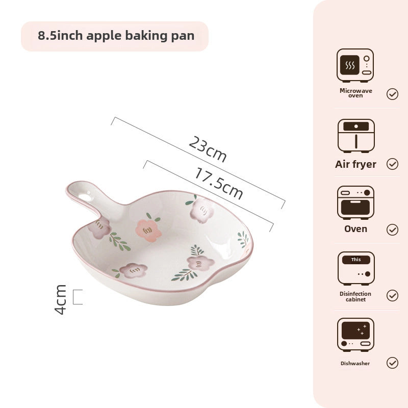 Purple Ceramic Bowl And Dish Set Household Japanese Style Bowl And Dish Fresh Dinner Housewarming Dish Bowl And Chopsticks Set