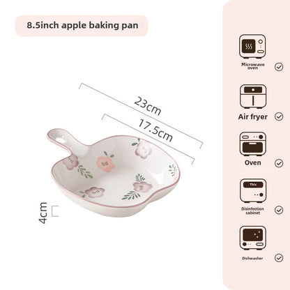 Purple Ceramic Bowl And Dish Set Household Japanese Style Bowl And Dish Fresh Dinner Housewarming Dish Bowl And Chopsticks Set