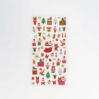 1 Piece Christmas Tree Santa Claus Christmas Socks Holiday Festival Christmas PET PVC