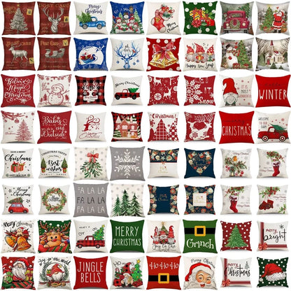 Christmas Combination Pillow Case New Home Sofa Decoration Cushion Pillow Case Manufacturers