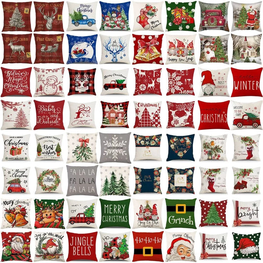 Christmas Combination Pillow Case New Home Sofa Decoration Cushion Pillow Case Manufacturers