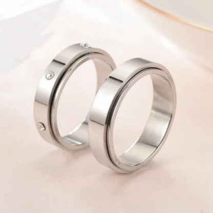 Titanium Steel Rotatable Ring