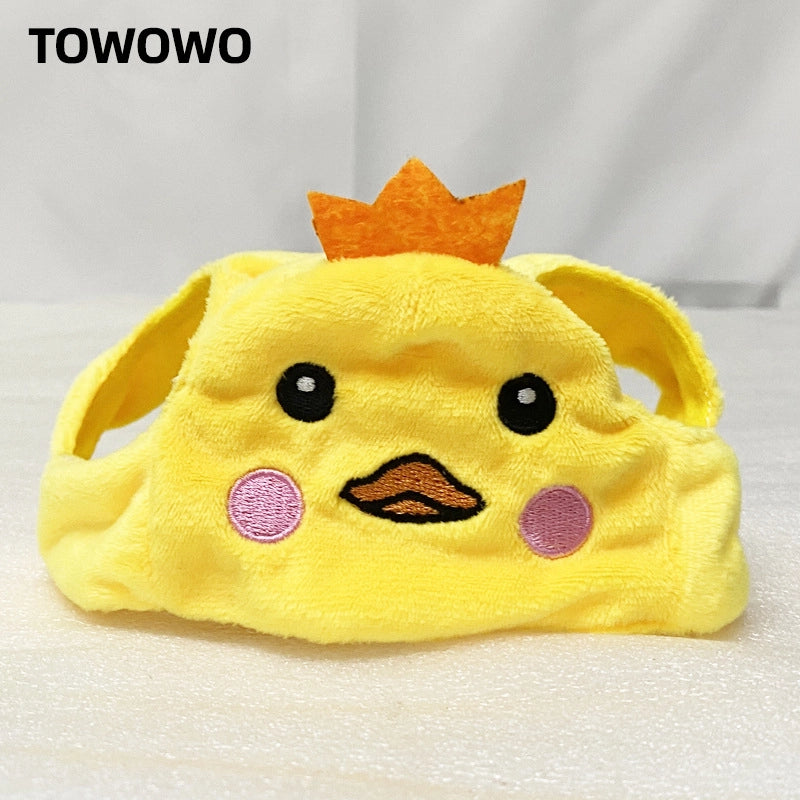 New Year Pet Christmas Hat Cat Cute Head Clothing Products Transformation Panda Small Dog Cat Toy Headgear