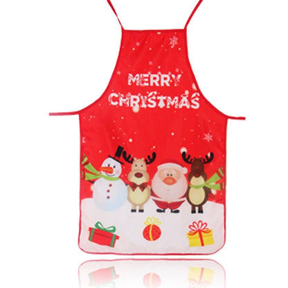 Christmas Fashion Snowman Apron 1 Piece