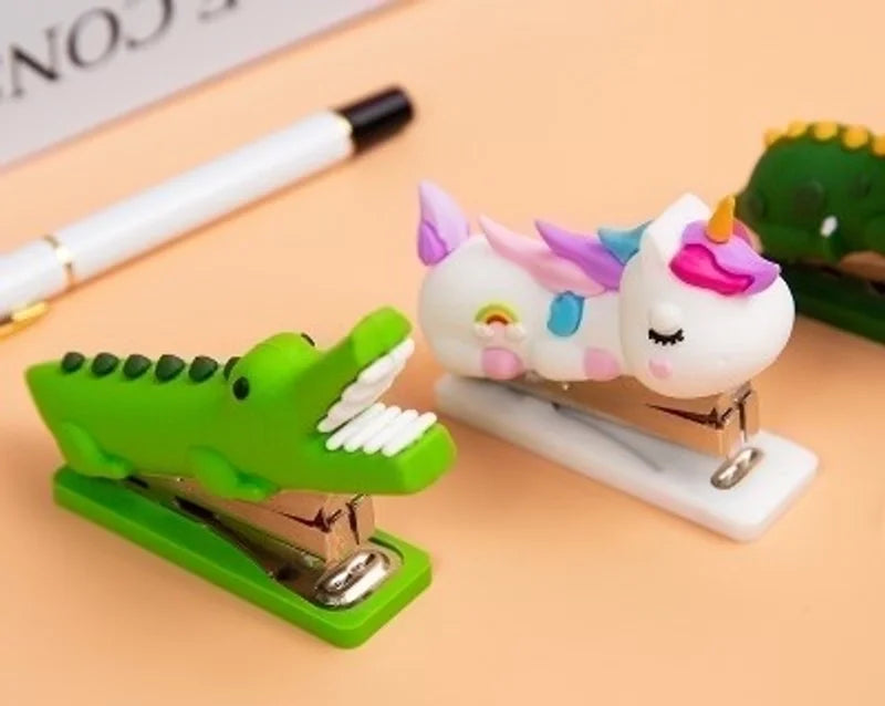 1 Piece Animal School Christmas Valentine'S Day Plastic Cute Stapler