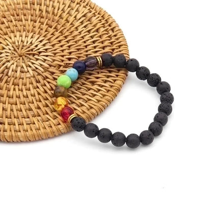 Ethnic Style Geometric Natural Stone Beaded Bracelets