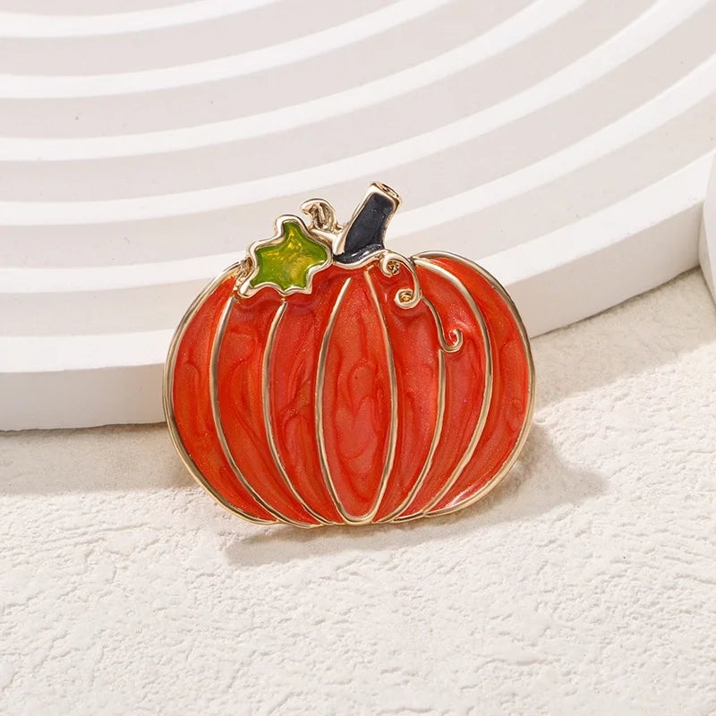 Nordic Style Modern Style Classic Style Pin Pumpkin Christmas Tree Alloy Unisex Brooches