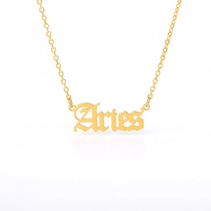 Basic Minimalist Classic Style Constellation 304 Stainless Steel Plating Pendant Necklace