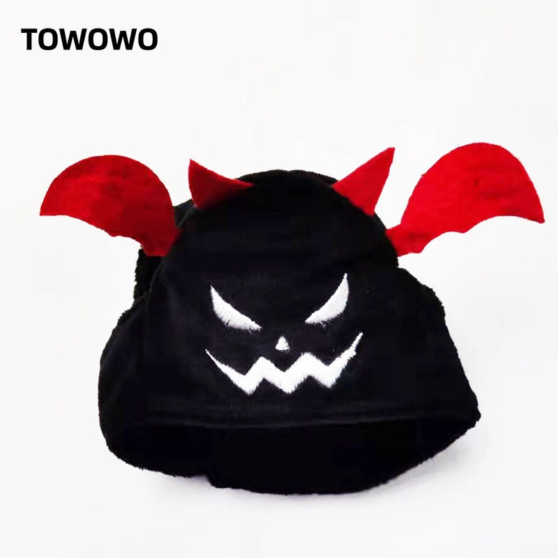 New Year Pet Christmas Hat Cat Cute Head Clothing Products Transformation Panda Small Dog Cat Toy Headgear