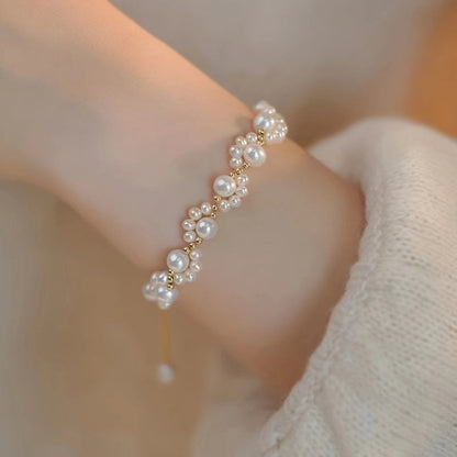 Elegant Pearl Imitation Pearl Bracelets