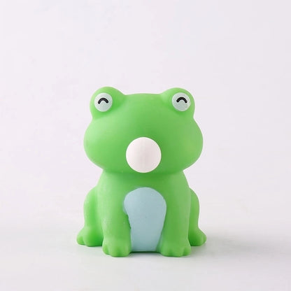 Christmas Explosions Squeeze Puff Bubble Decompression Toy Cartoon Pinch Rebound Doll Decompression Vent Vinyl Toy