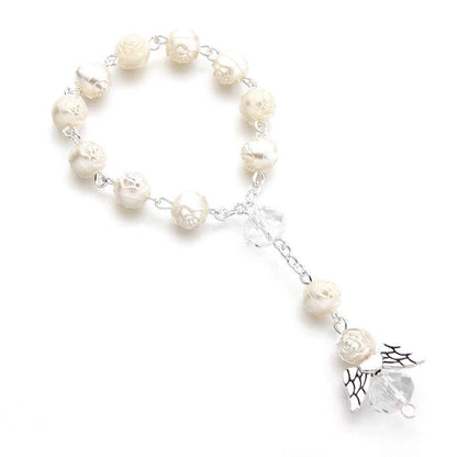 Minimalist Cross Imitation Pearl Beaded Bracelets